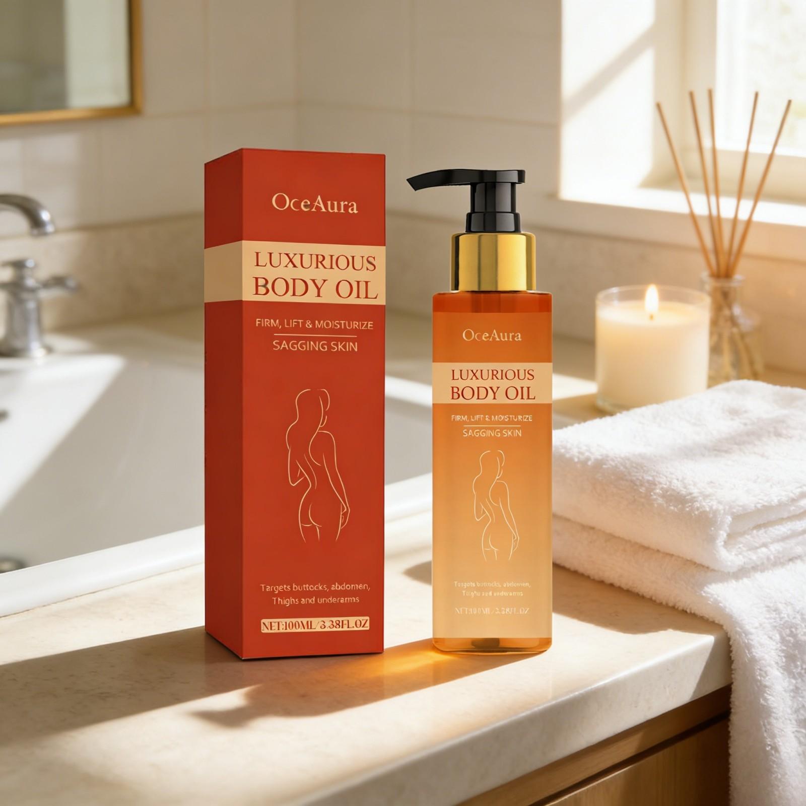 OceAura Moisturizing Body Oil  – обзор и цена Cold Pressed Rose Hip