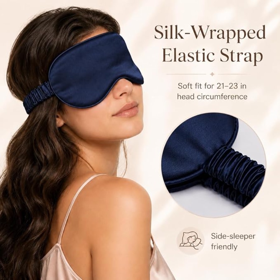 Silk Sleep Mask Light Blocking – обзор и цена Luxury Skincare Anti Aging
