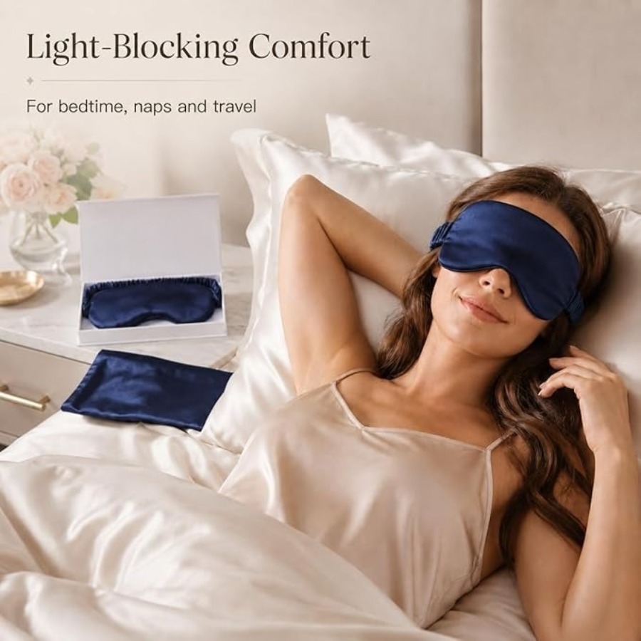 Silk Sleep Mask Light Blocking – обзор и цена Luxury Skincare Anti Aging