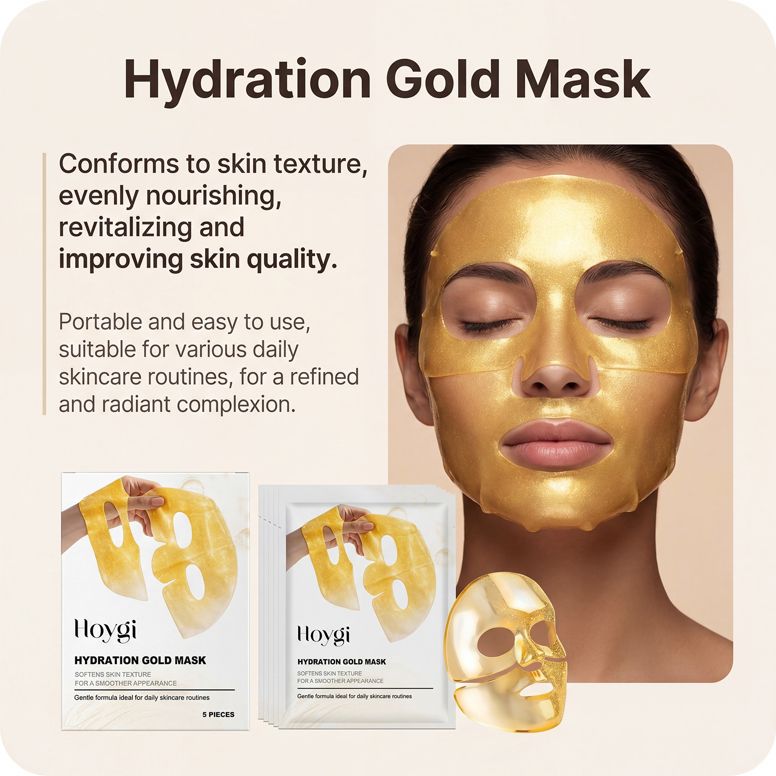 24K Gold Face Mask Niacinamide – обзор и цена Luxury Gold Skincare