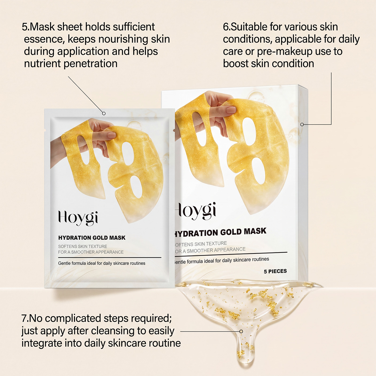 24K Gold Face Mask Niacinamide – обзор и цена Luxury Gold Skincare