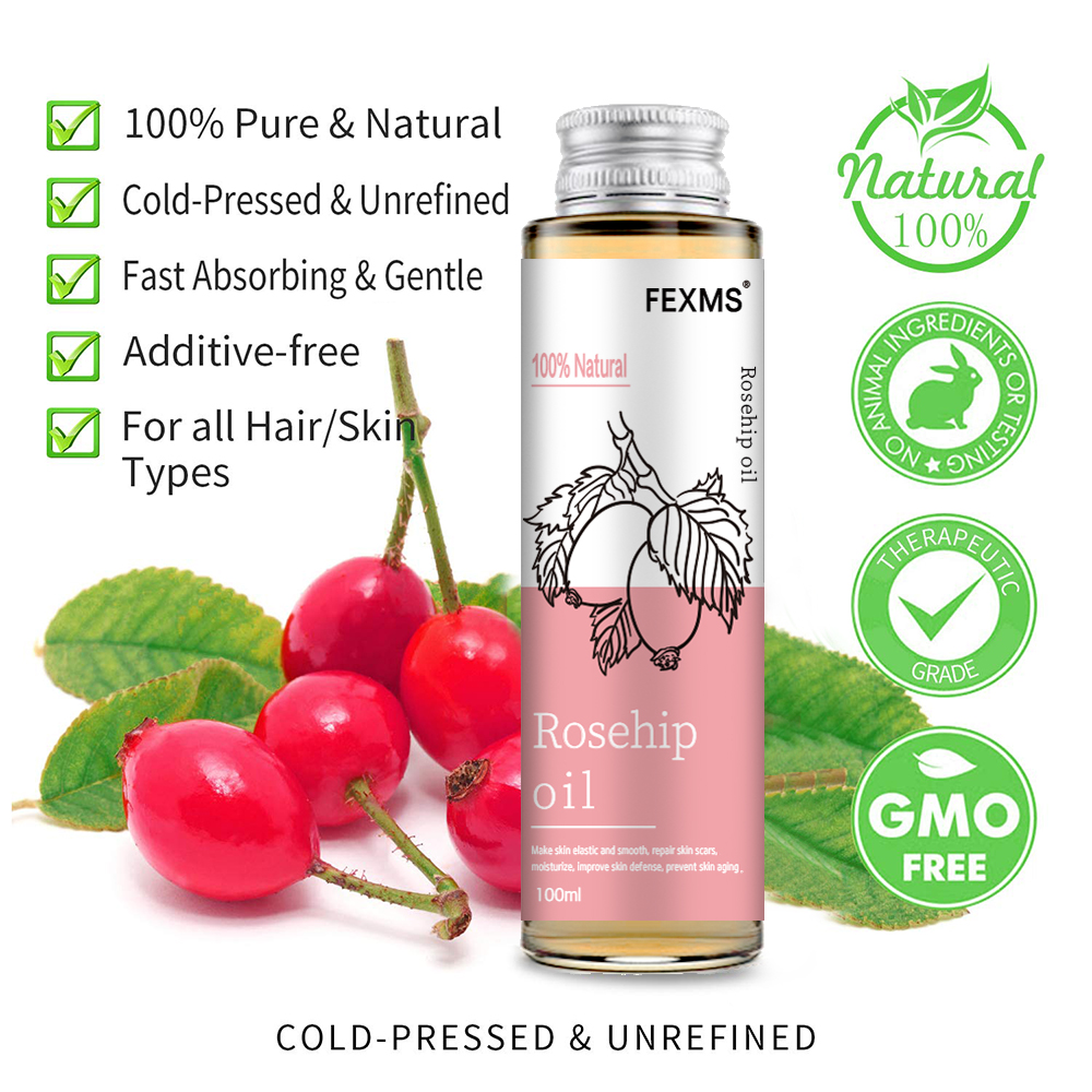 Rosehip Seed Oil, 100% Pure Or – обзор и цена Cold Pressed Rose Hip