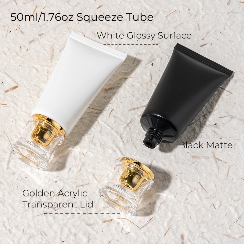 10Pcs 50ml Plastic Squeeze Tub – обзор и цена Luxury Skincare Packaging Wholesale