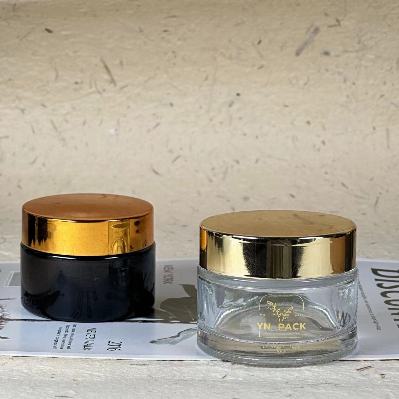 luxury glass jar Wholesa frost – обзор и цена Luxury Gold Skincare