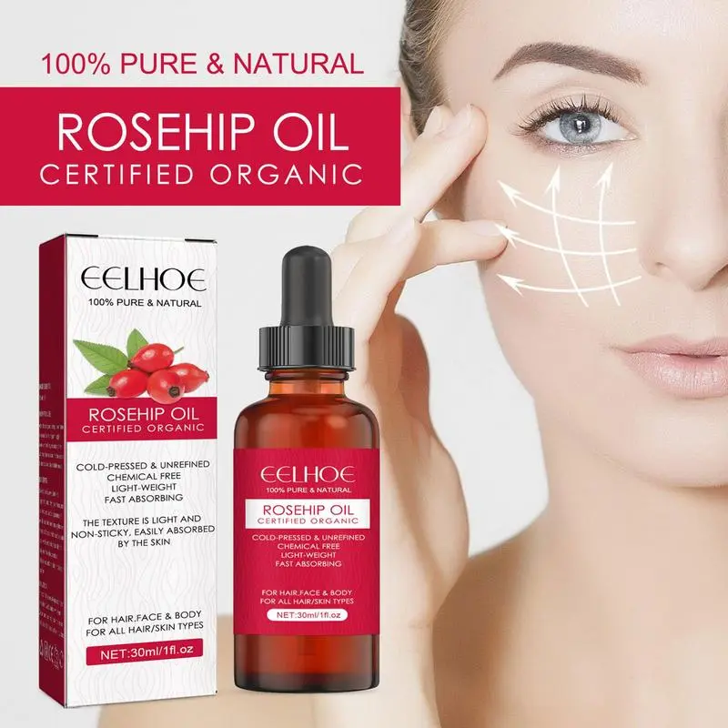 30ml Organic Rosehip Seed Oil  – обзор и цена Cold Pressed Rose Hip