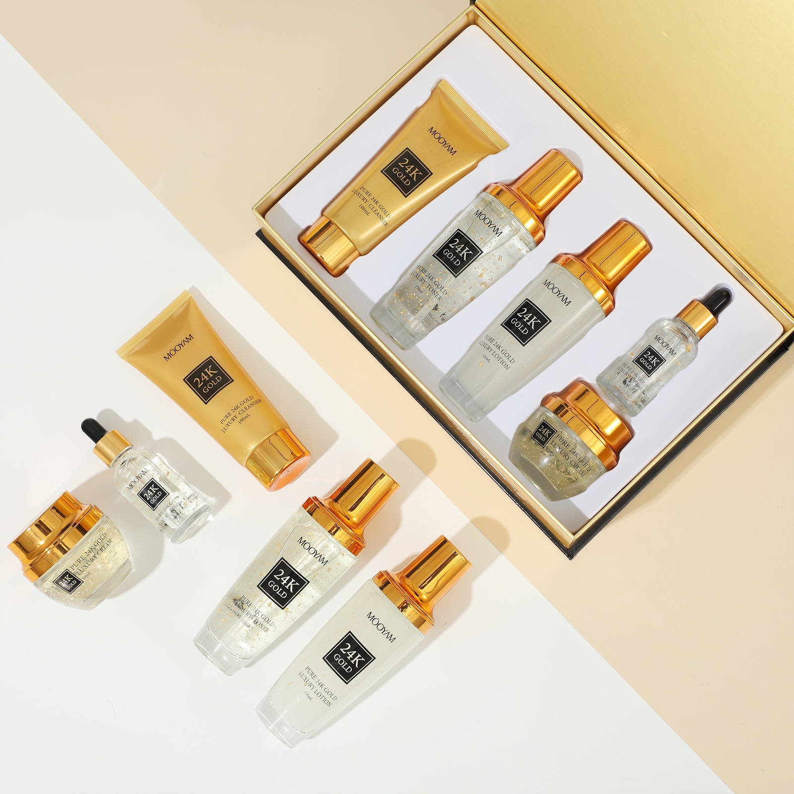 24K Gold LUXURY Moisturizin An – обзор и цена Luxury Skincare Anti Aging
