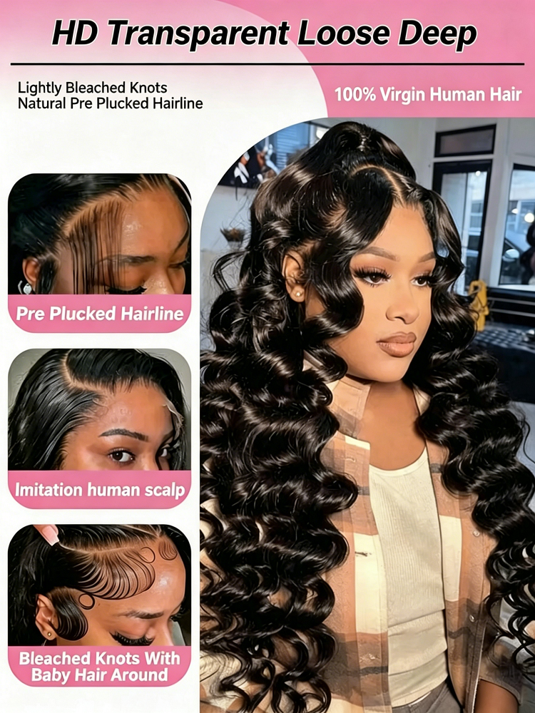13x6 HD Loose Deep Wave Lace F – обзор и цена High Luxury Skincare