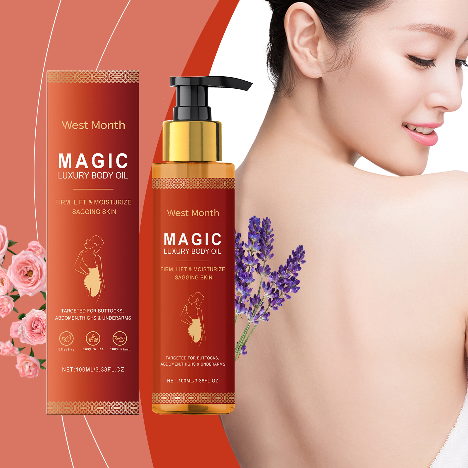 WEST MONTH Magic Luxury Body O – обзор и цена Luxury Skincare Products For Women