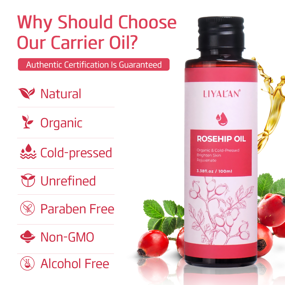 100ml Rosehip Oil Brighten Fir – обзор и цена Cold Pressed Rose Hip