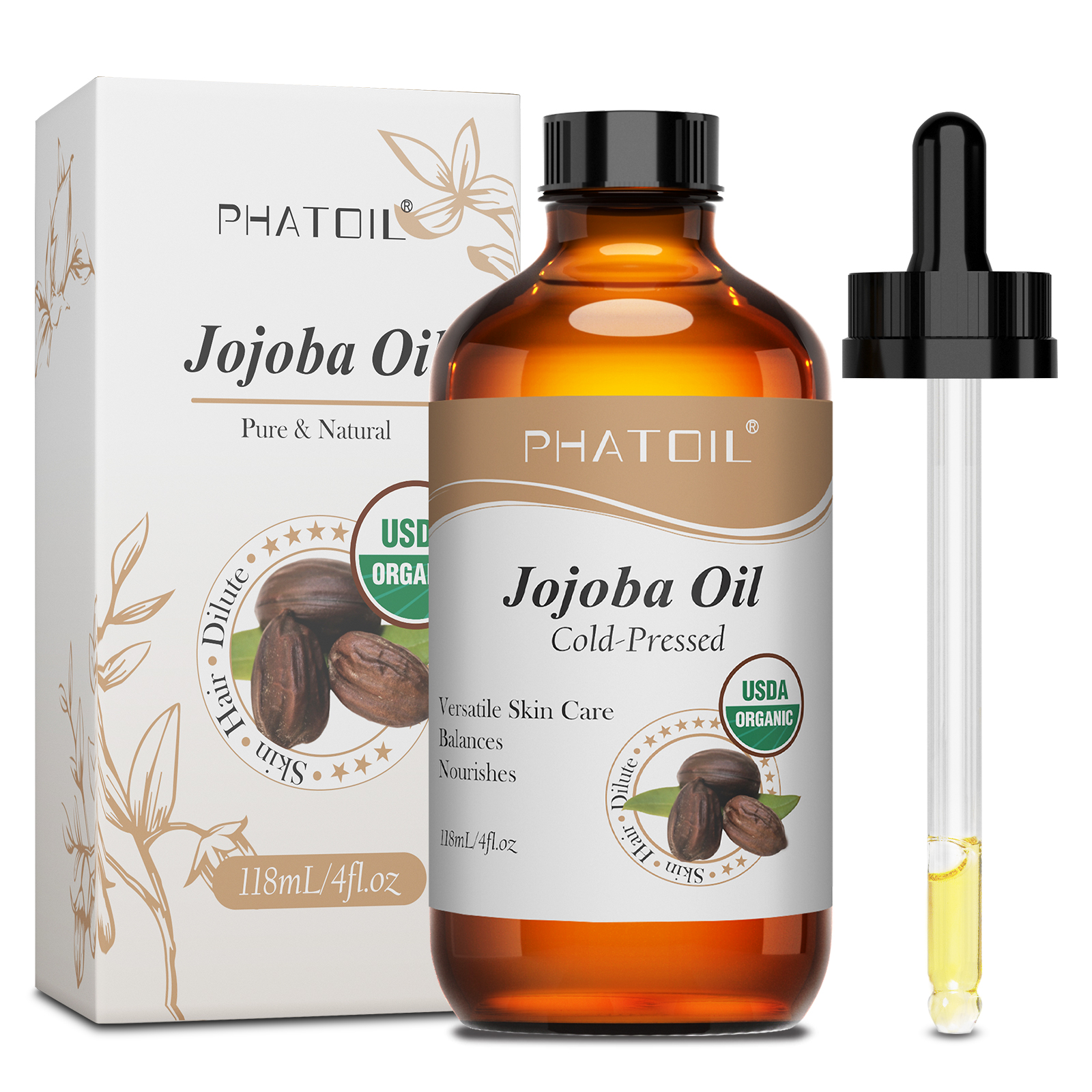 PHATOIL 118ML Rosehip Oil Orga – обзор и цена Cold Pressed Rose Hip